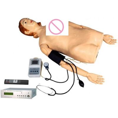 Female Care Manikin for Nursing Training BP Measurement Physical Examination Teaching