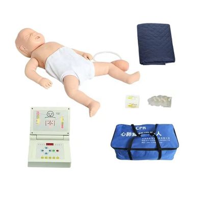 Medical Science Adult Half-body CPR Torso Manikin for Emergency Skills Practice Model