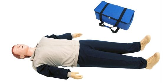 Large Touch Screen First Aid Teaching Manikin for Advanced Full-body CPR Training