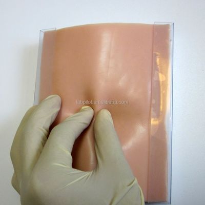 Medical Training Tool Simulated Skin Suture Module for Surgical Muscle Incisions