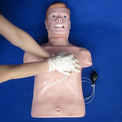 Professional Human Life Size Manikin for Adult Half Body CPR and Intubation Training