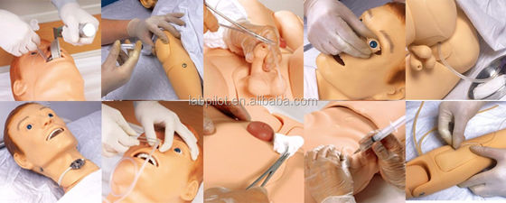 Full Body Manikin for Health Center Medical Nursing Training Dummy Practice Simulatio