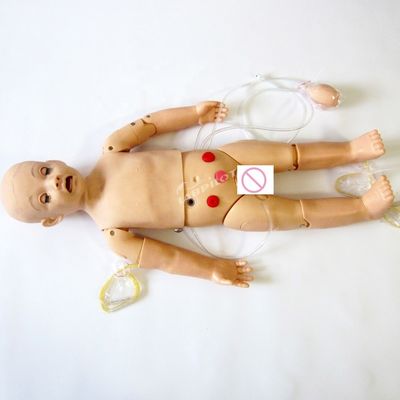 Comprehensive Maternity and Pediatric Care Mannequin for Advanced PVC CPR ECG Training