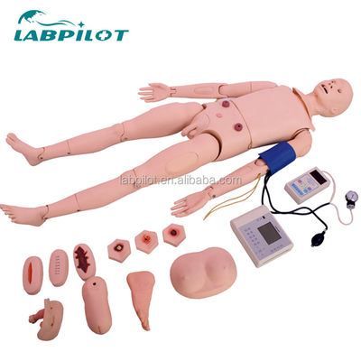 Nursing Care Skills Training Manikin with Advanced Voice Prompting and Software Support