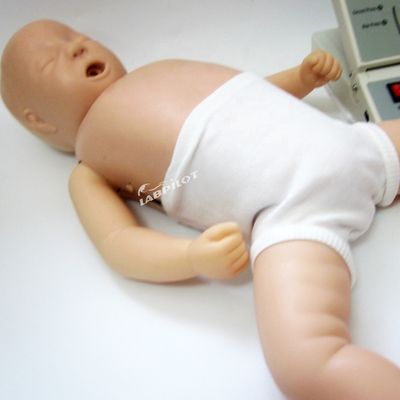 PALS Manikin for Basic Infant CPR Training Baby Nurses Care Medical Practice Dummy