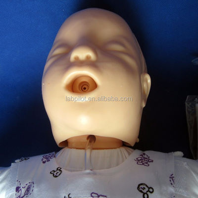 Infant Heimlich Maneuver Choking Manikin for Human Life Size Baby CPR Demonstration