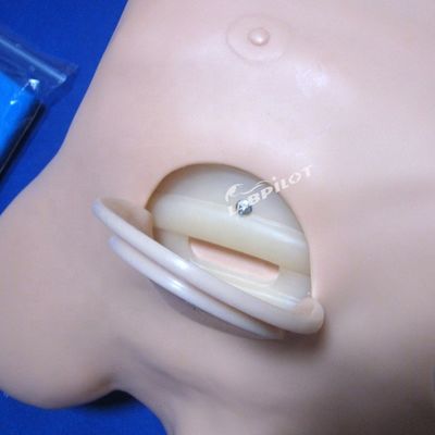 Advanced PVC Pneumothorax Decompression Manikin for Artificial Hydrothorax Simulation