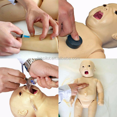 ACLS Neonatal Nursing Manikin Human Life Size Subject for Medical Science Teaching