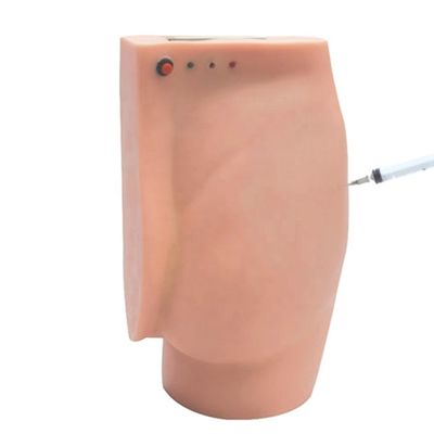 Patients Care Demonstration Buttocks Injection Teaching Simulator with Warning Lights