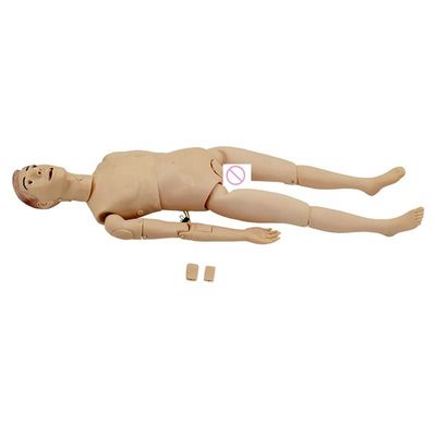 Flexible Male Nursing Training Mannequin for Clinical Teaching Basic Patient Care Doll