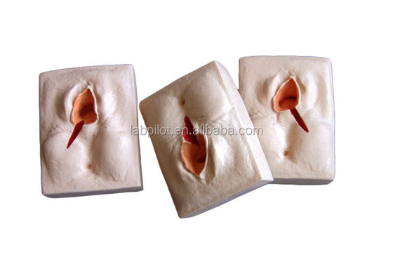 GYN Skills Teaching 3-Set Perineum Suturing Simulator and Episiotomy Wound Suturing Model