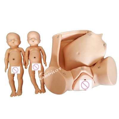 Pregnant Woman Manikin Baby Doll Midwifery Childbirth Training Model with Advanced PVC
