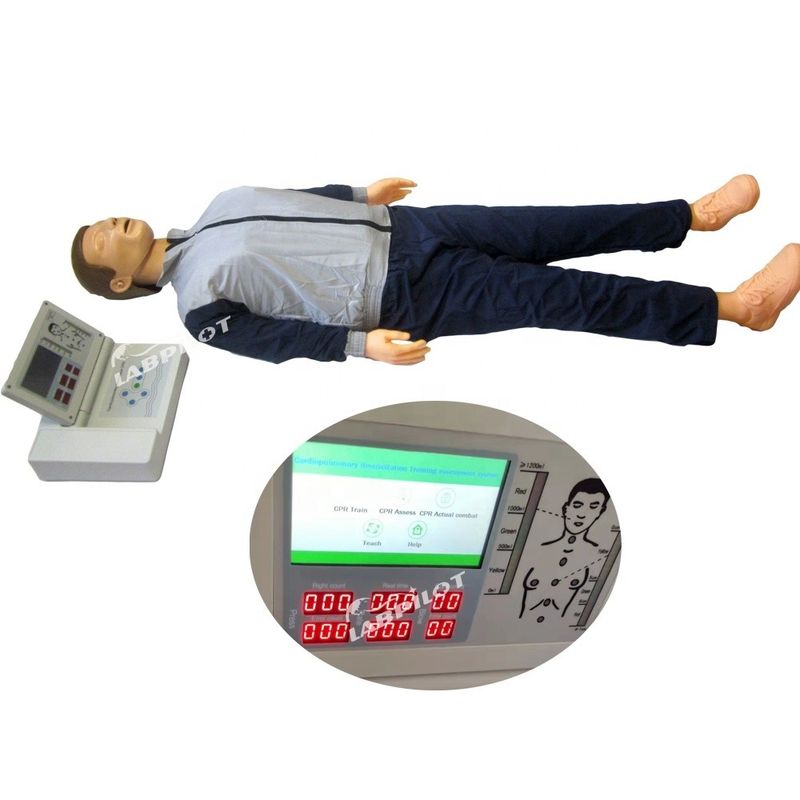 Advanced CPR Manikin with Printer for First Aid Medical Training Dummy Doll and PVC