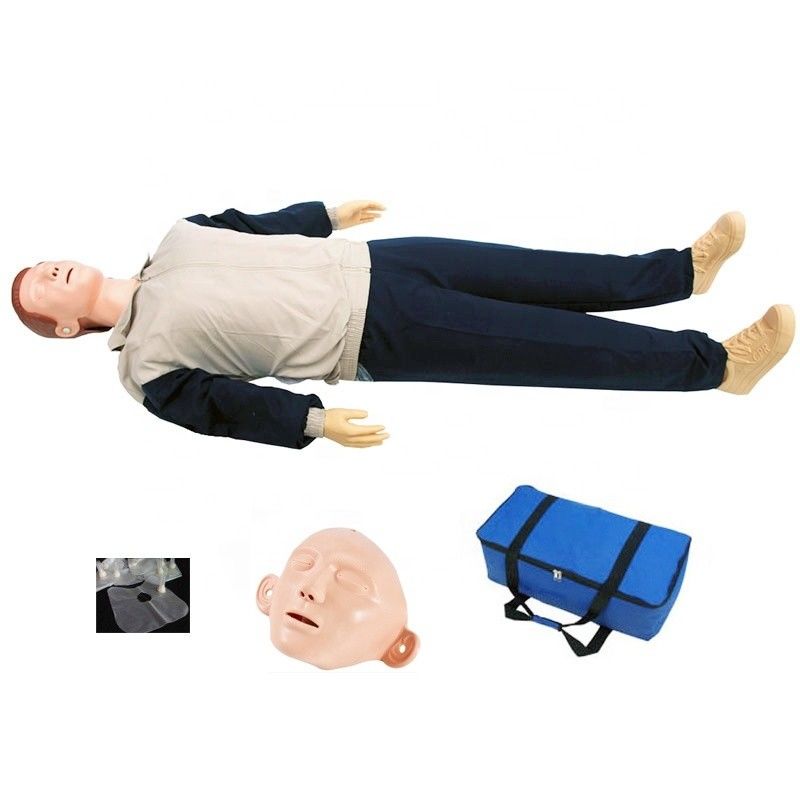 Full-body CPR Training Manikin for Patient Rescue and Demonstration in Medical Science