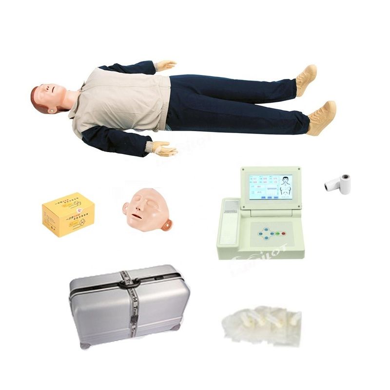 Large Touch Screen First Aid Teaching Manikin for Advanced Full-body CPR Training
