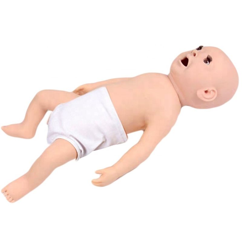 Baby Rescue Infant Neonatal Oral and Nasal Intubation Manikin for Simple CPR Training
