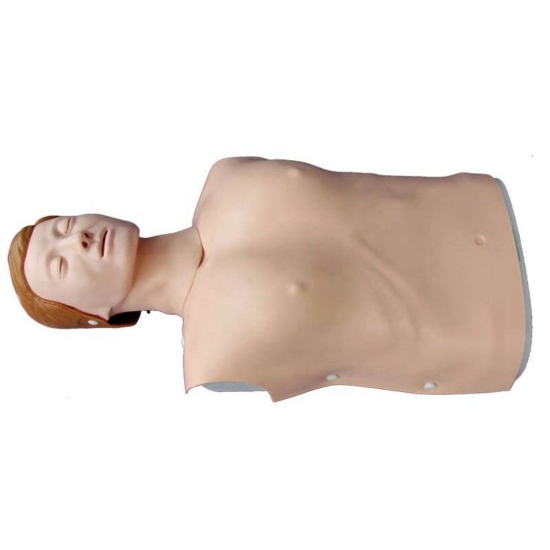 Half Body CPR Training Manikin for Hospital Clinic and College CPR Technique Practice