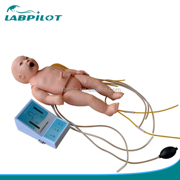 Neonatal Baby CPR and Nursing Manikin for Pediatric ALS Simulation in Medical Science