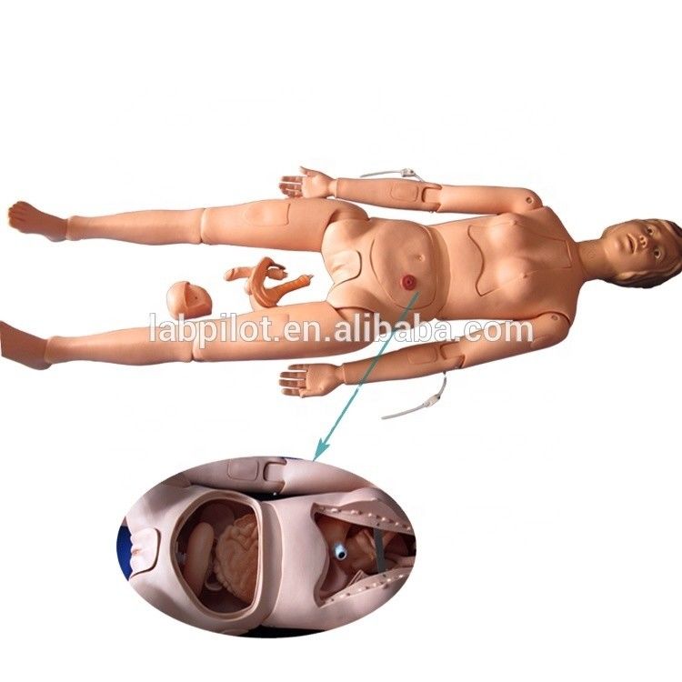 Human Life Size Nursing Mannequin for Patients Care Demonstration Full-body Female