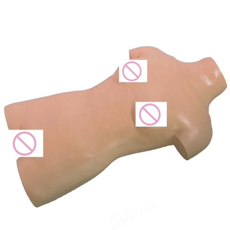 Human Life Size Aseptic Operation Training Mannequin Female Surgical Care Medical Nursing Dummy