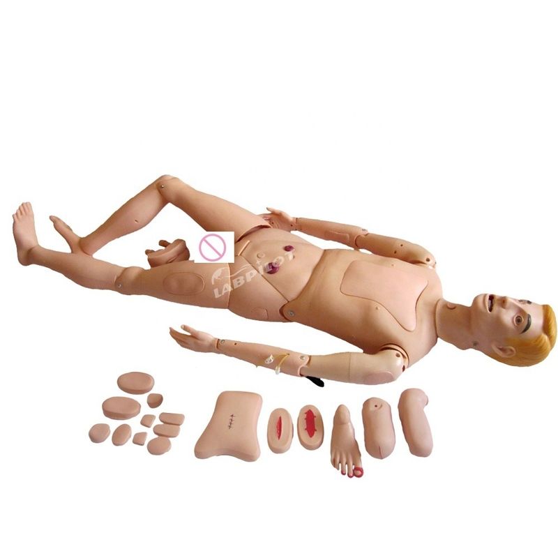 Full-functional Nursing Mannequin Human Life Size Male and Female Simulation Model