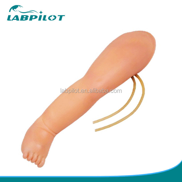 Infant Venipuncture Training Leg IV Injection Simulator with Advantage of Advanced PVC