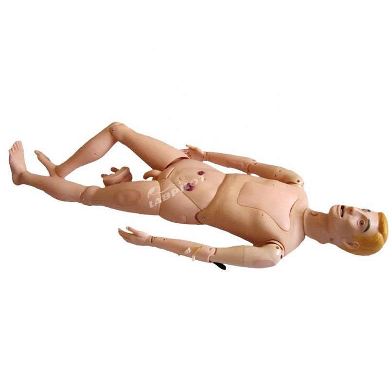 Advanced PVC Human Life Size Multi-functional Male Nursing Training Manikin for Training