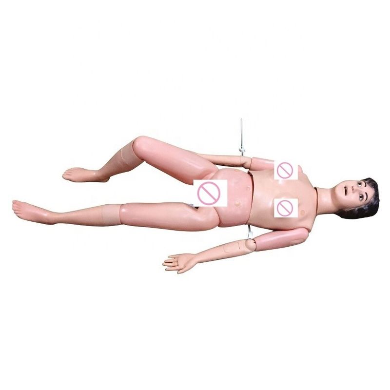 Basic Resuscitation and Nursing Skills Training Dummy for Human Life Size Caregivers