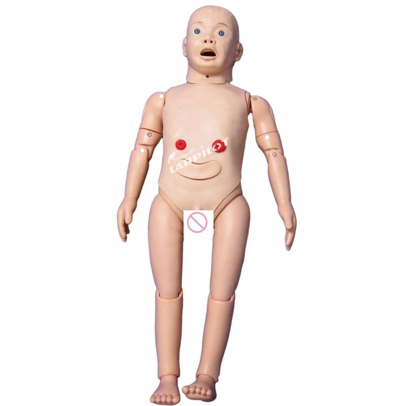 Children Care Dummy Advanced PVC 3-Year-Old Nursing Manikin for Pediatric Training